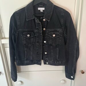 Top Shop Black Denim Jacket
